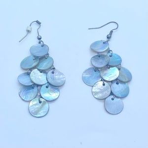 Light Blue Dangle Earrings 🔥 3 for $20